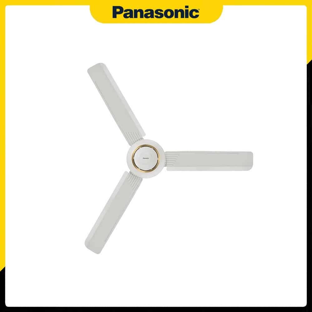 Quạt trần Panasonic 3 cánh màu trắng F-60MZ2-MS với 5 chế độ gió giúp làm mát tức thì