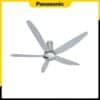 Ngoại hình của quạt trần Panasonic 5 cánh F-60TAN màu xám