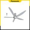 Quạt trần Pana F-60TAN sử dụng điều khiển từ xa với màn hình LCD