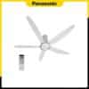 Quạt trần 5 cánh Panasonic màu trắng F-60TDN / F-60TDN-S với remote tiện lợi