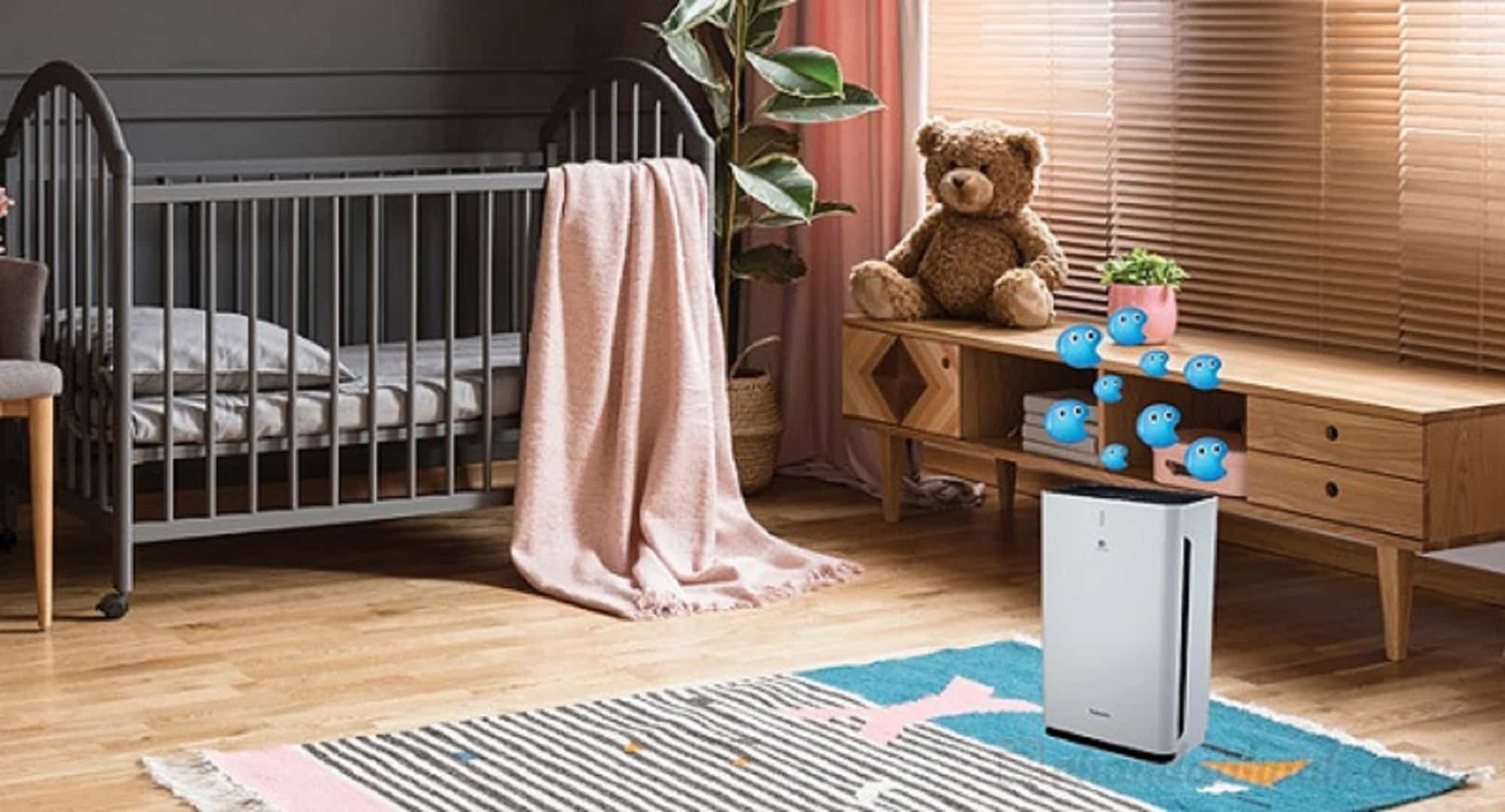 Máy lọc không khí và tạo ẩm Panasonic