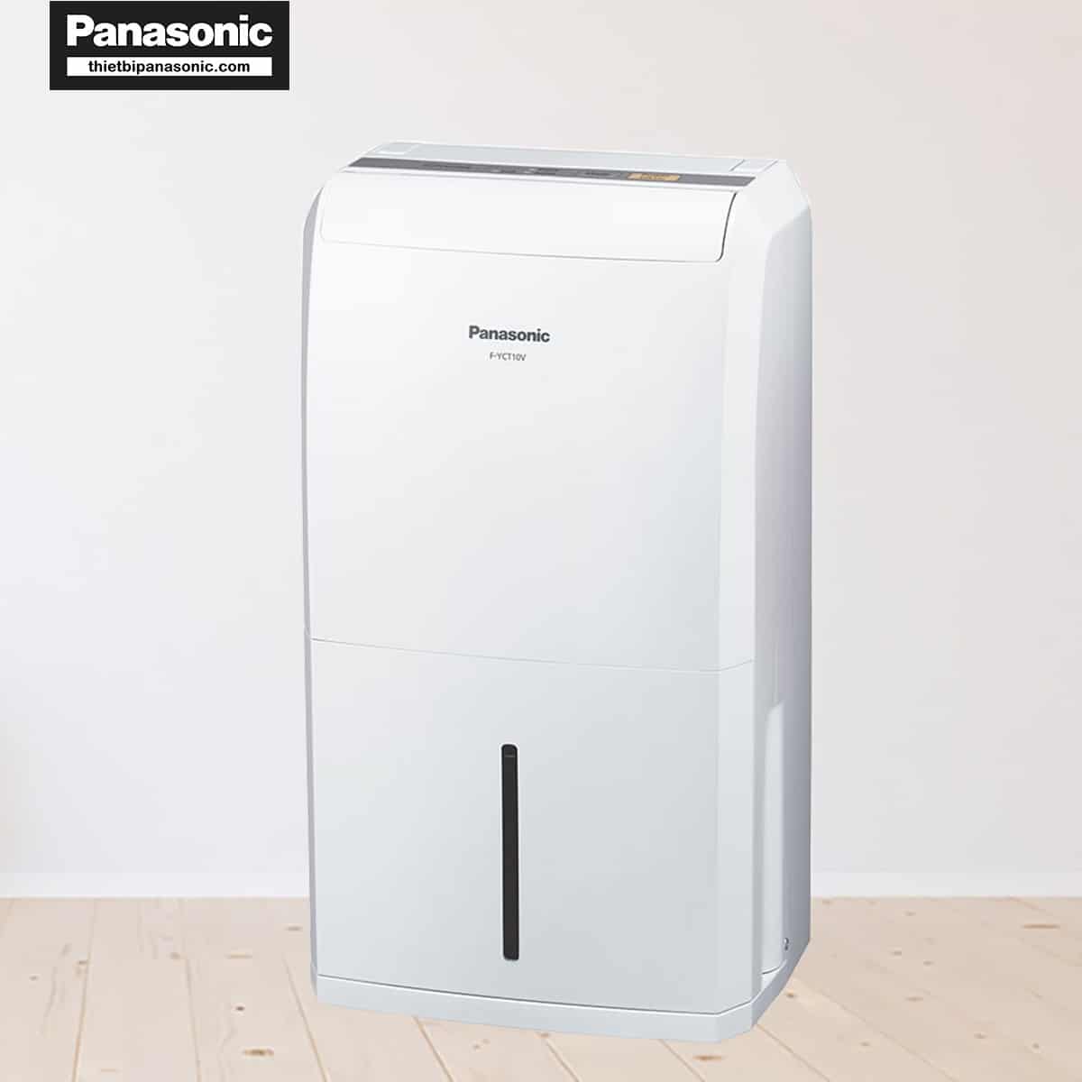 Máy hút ẩm Panasonic F-YCT10V sở hữu thiết kế hiện đại, trang nhã