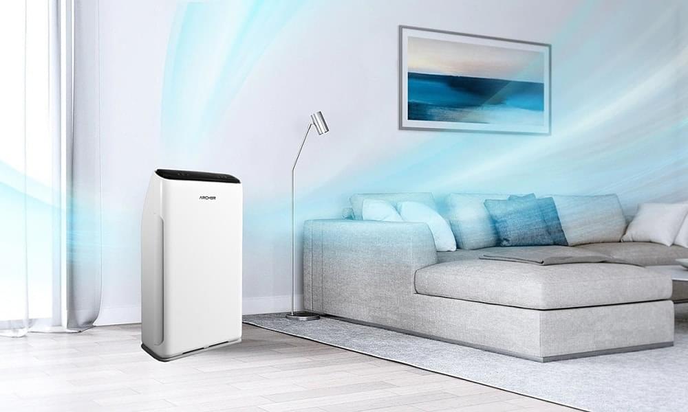 Máy lọc không khí HEPA giúp lọc bụi bẩn, vi khuẩn rất tốt cho người có bệnh về hô hấp