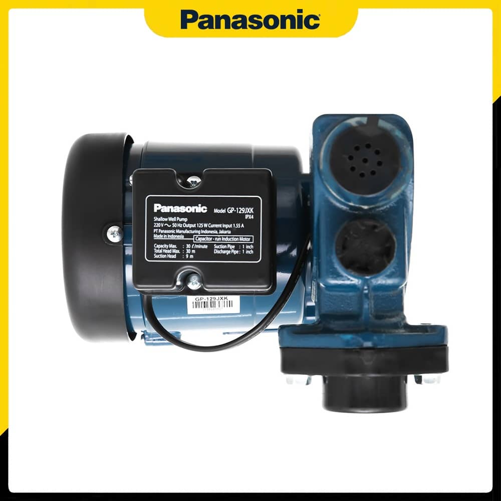 Mặt trên của máy bơm nước Panasonic 125W