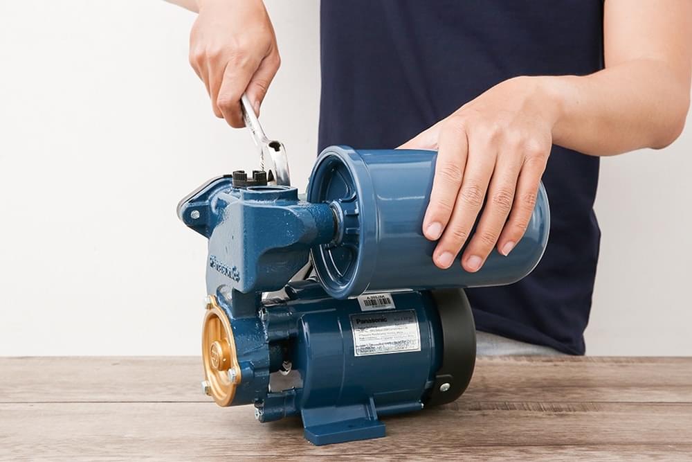 Ngoại hình của Máy bơm tăng áp Panasonic 200W A-200JAK