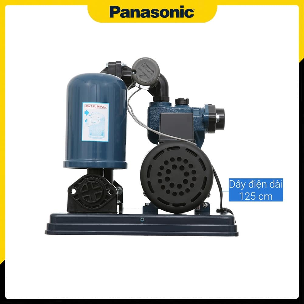 Mặt sau của Máy bơm tự động tăng áp Panasonic A-130JACK 125W