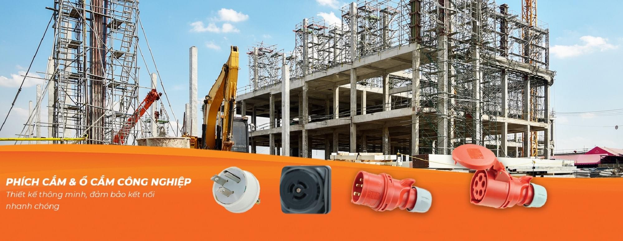 Banner phích cắm ổ cắm công nghiệp panasonic