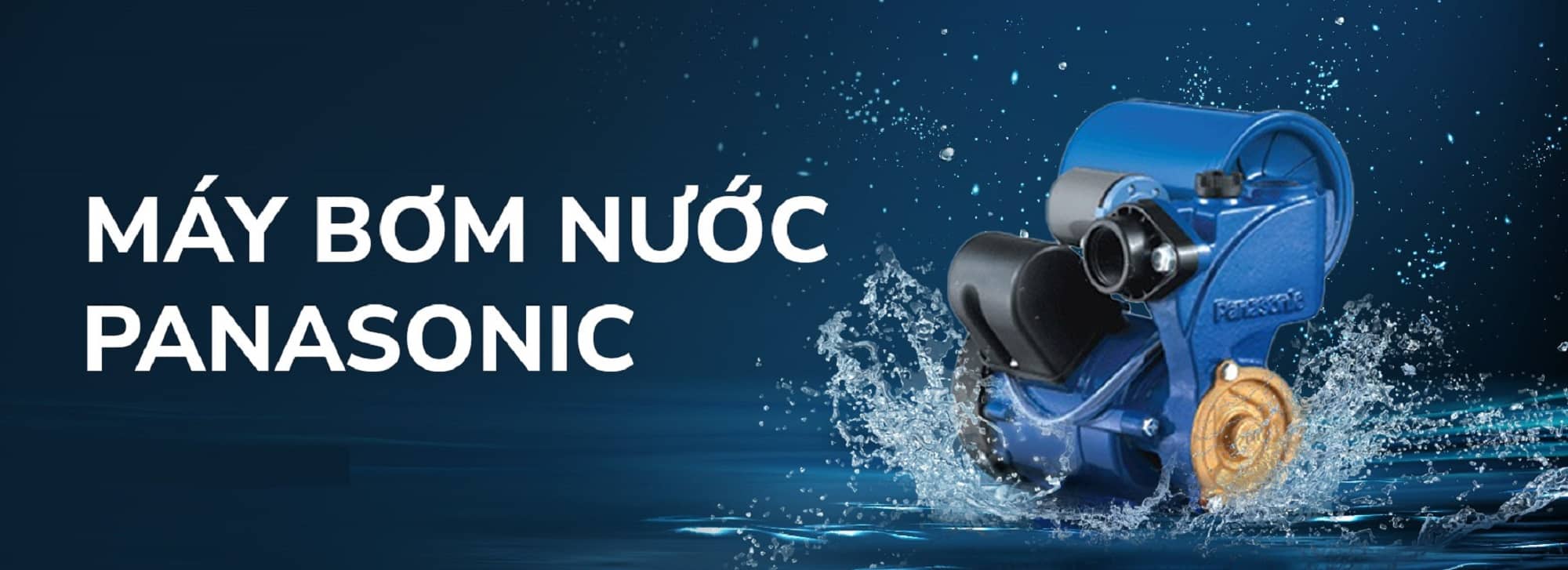 Máy bơm Panasonic đạt chất lượng Nhật Bản được khẳng định