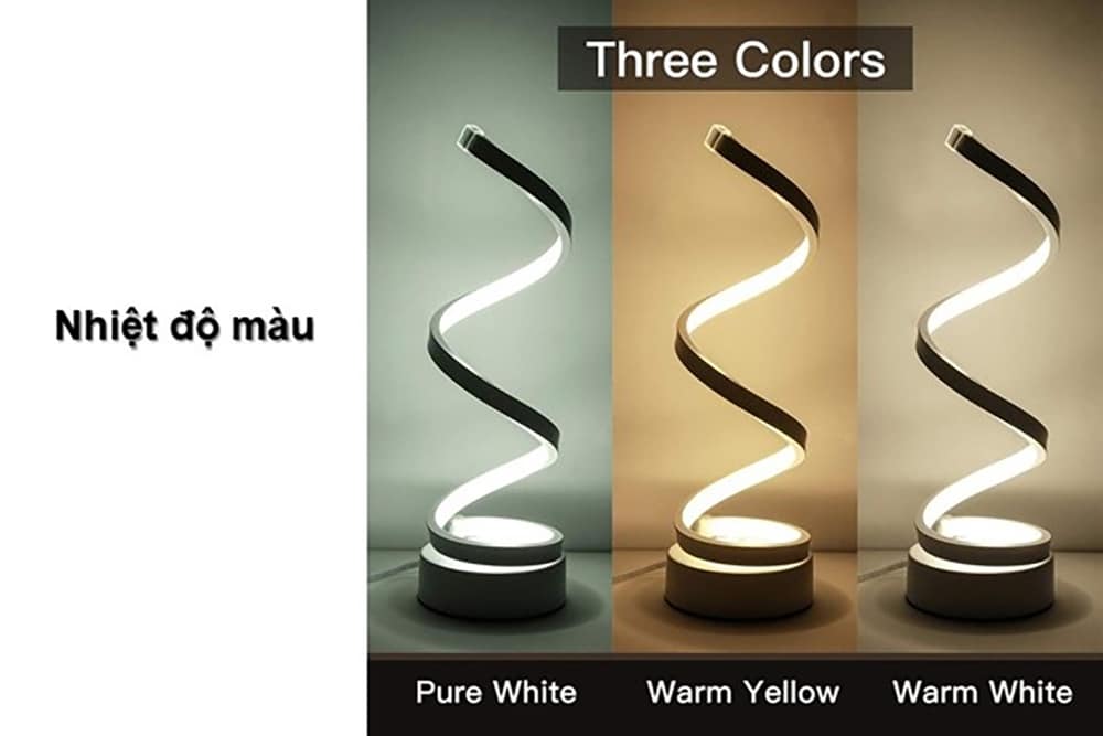 Đèn học chống cận thị Panassonic có nhiệt độ màu thích hợp cho mắt