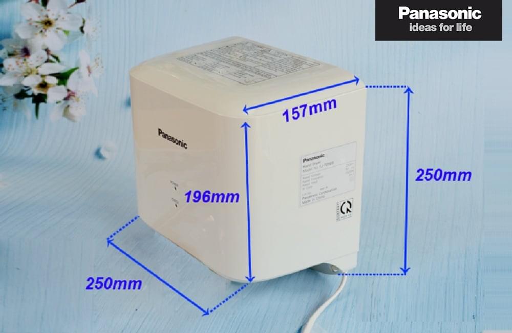 Kích thước thực tế của Máy sấy tay Panasonic FJ-T09B3