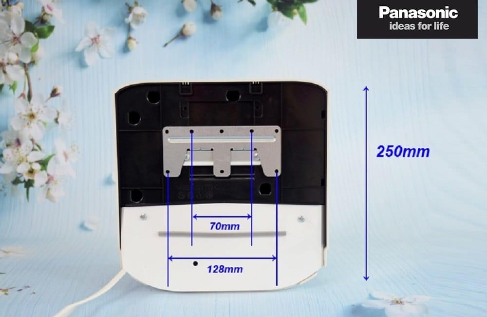 Kích thước mặt sau của Máy sấy tay Panasonic tự động FJ-T09B3