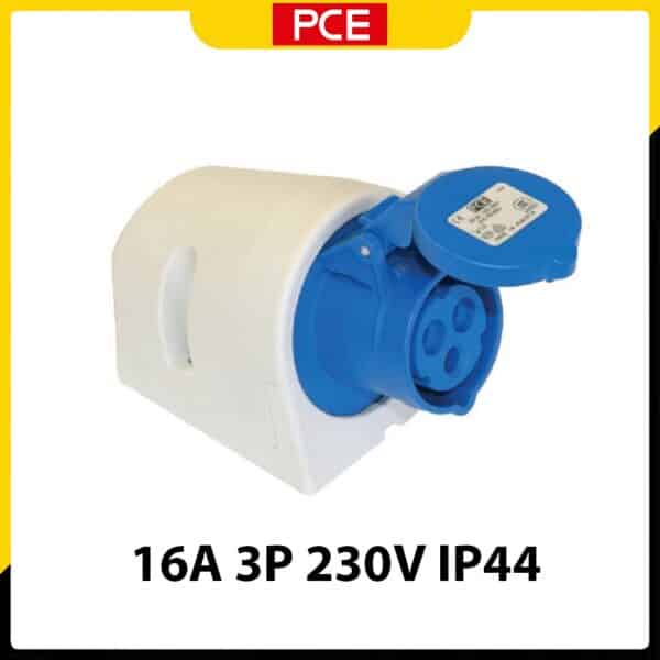 Ngoại hình của Ổ cắm công nghiệp 16A PCE F113-6