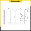Bản vẽ kích thước của Chuông cửa không dây Panasonic EBG888