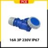 Ổ cắm nối kín nước PCE F2132-6 16A