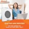 Quạt hút Mini Nanoco giúp thải độc không khí mang lại cuộc sống như ý