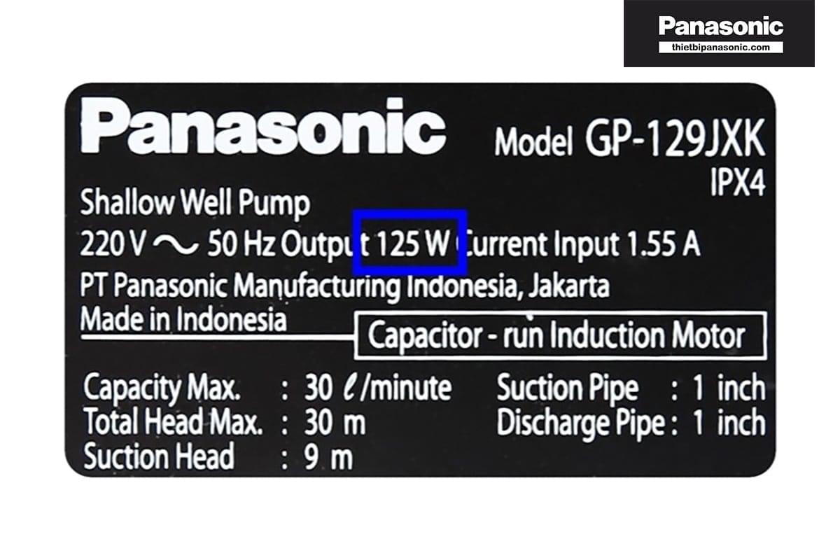 Công suất máy bơm nước là gì?