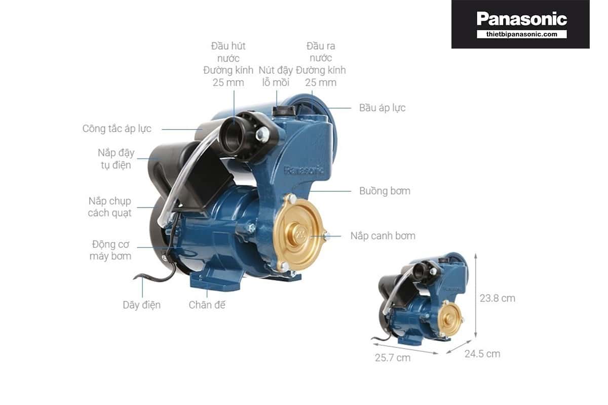 Máy bơm nước Panasonic A-200JAK (200W)