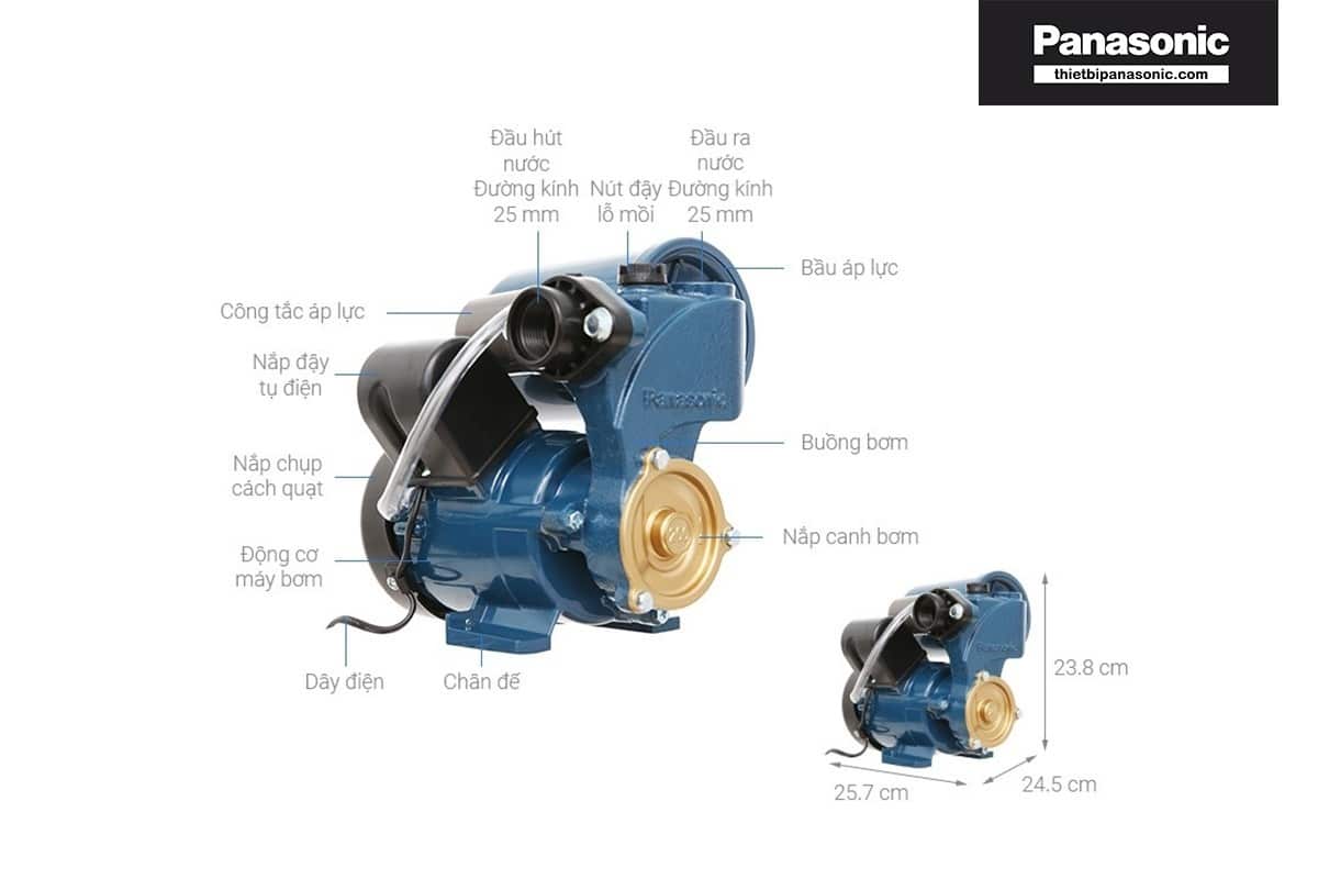 Máy bơm tăng áp Panasonic A-200JAK