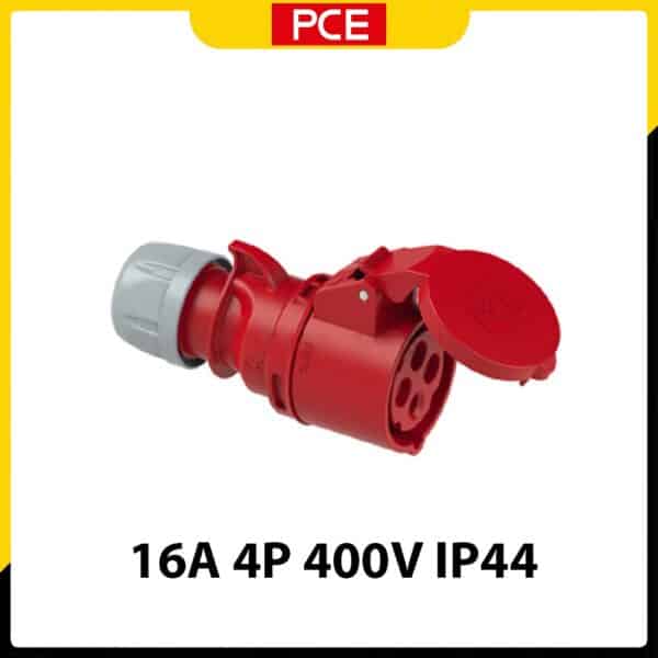 Ổ cắm công nghiệp 3 pha 4 chấu Panasonic F214-6 16A 400V IP44