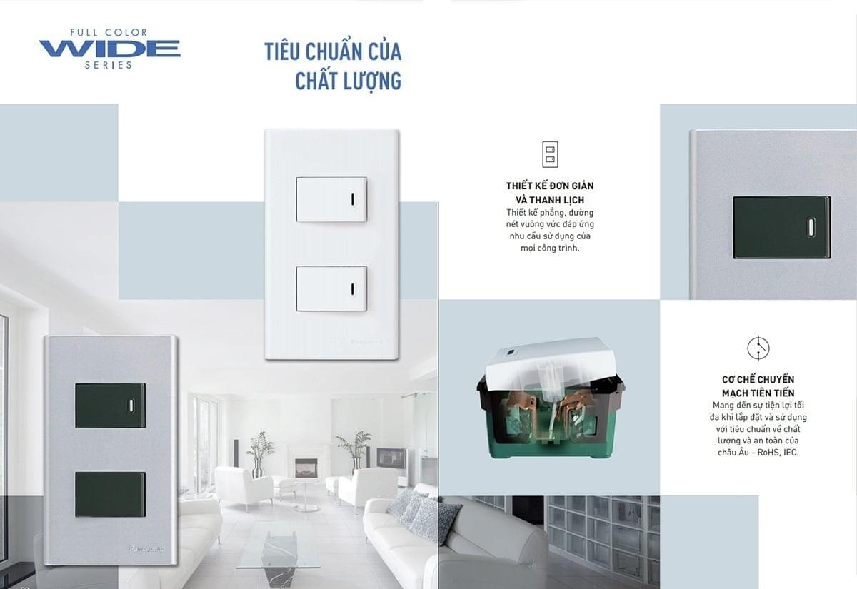 Công tắc ổ cắm Wide Series