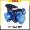 Bộ chia ổ cắm PCE F9430401 3P 16A 230V