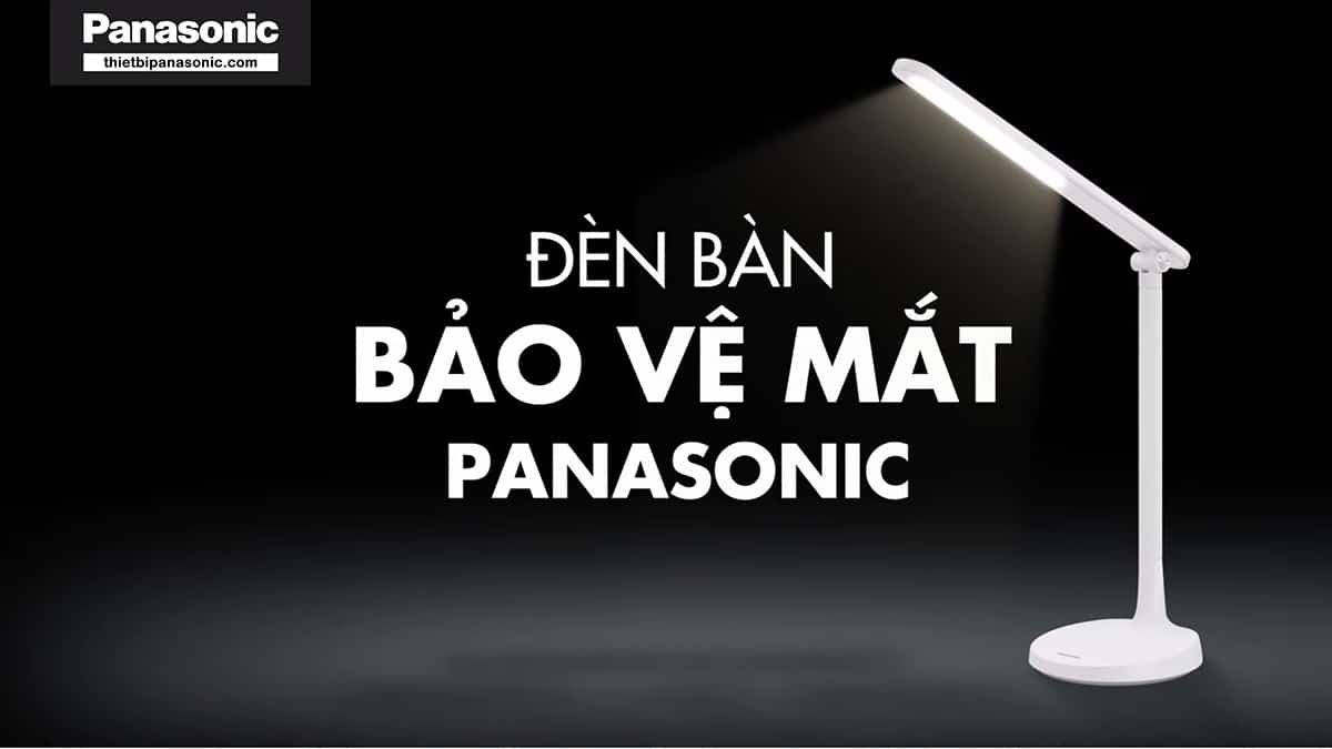 Đèn bàn Panasonic HHGLT034188 bảo vệ mắt