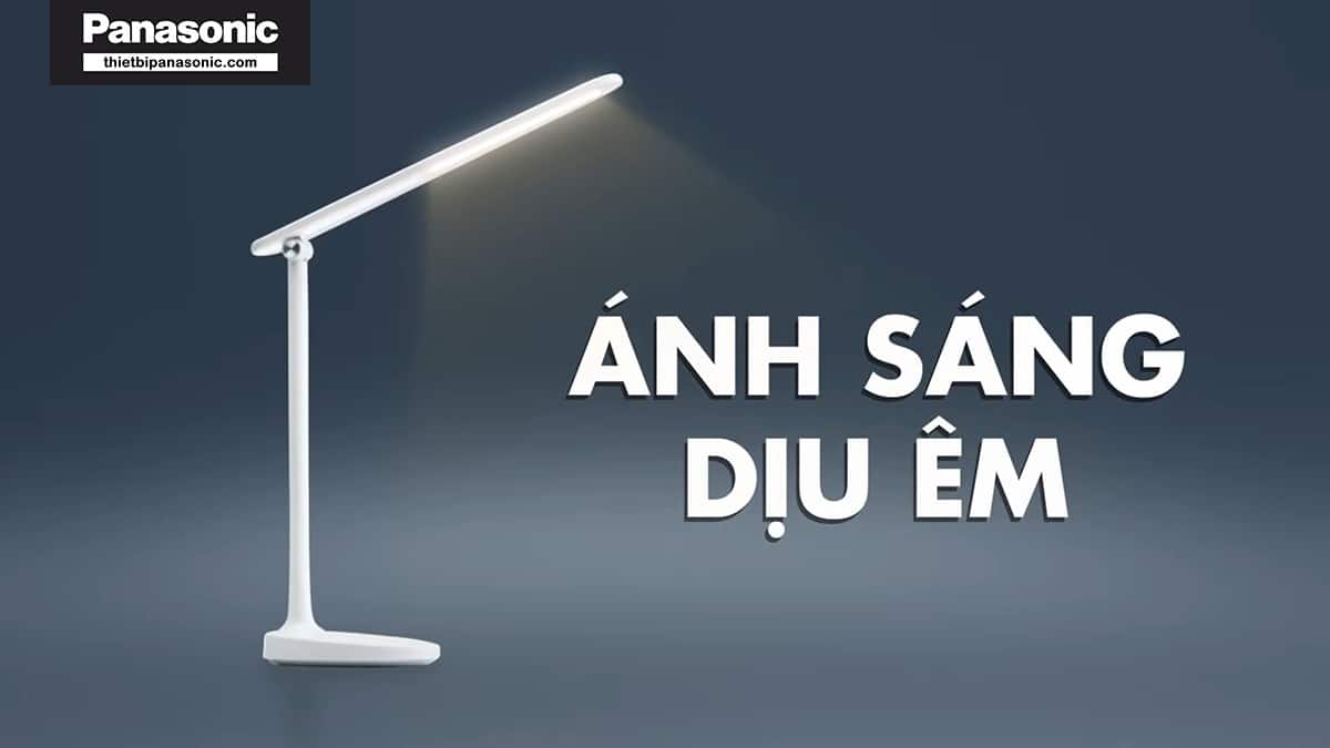 Đèn bàn LED Panasonic HHGLT034188 cho ánh sáng dịu êm