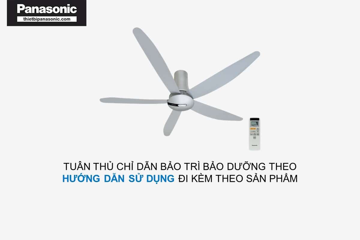 Bảo trì quạt thường xuyên