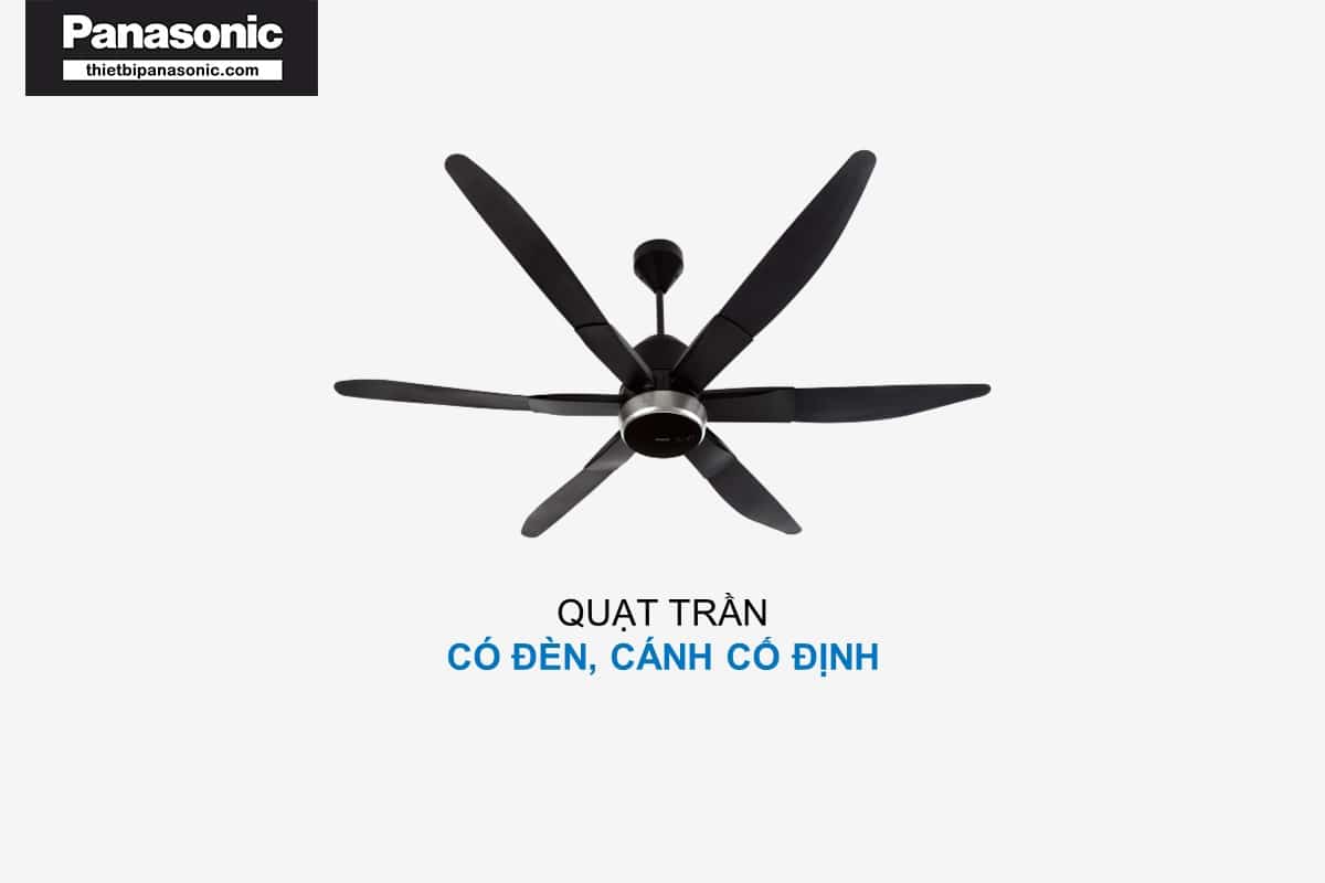 quạt trần đèn cố định