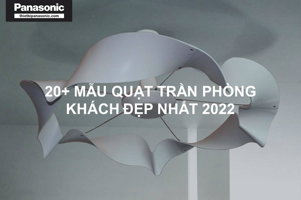 quạt trần phòng khách