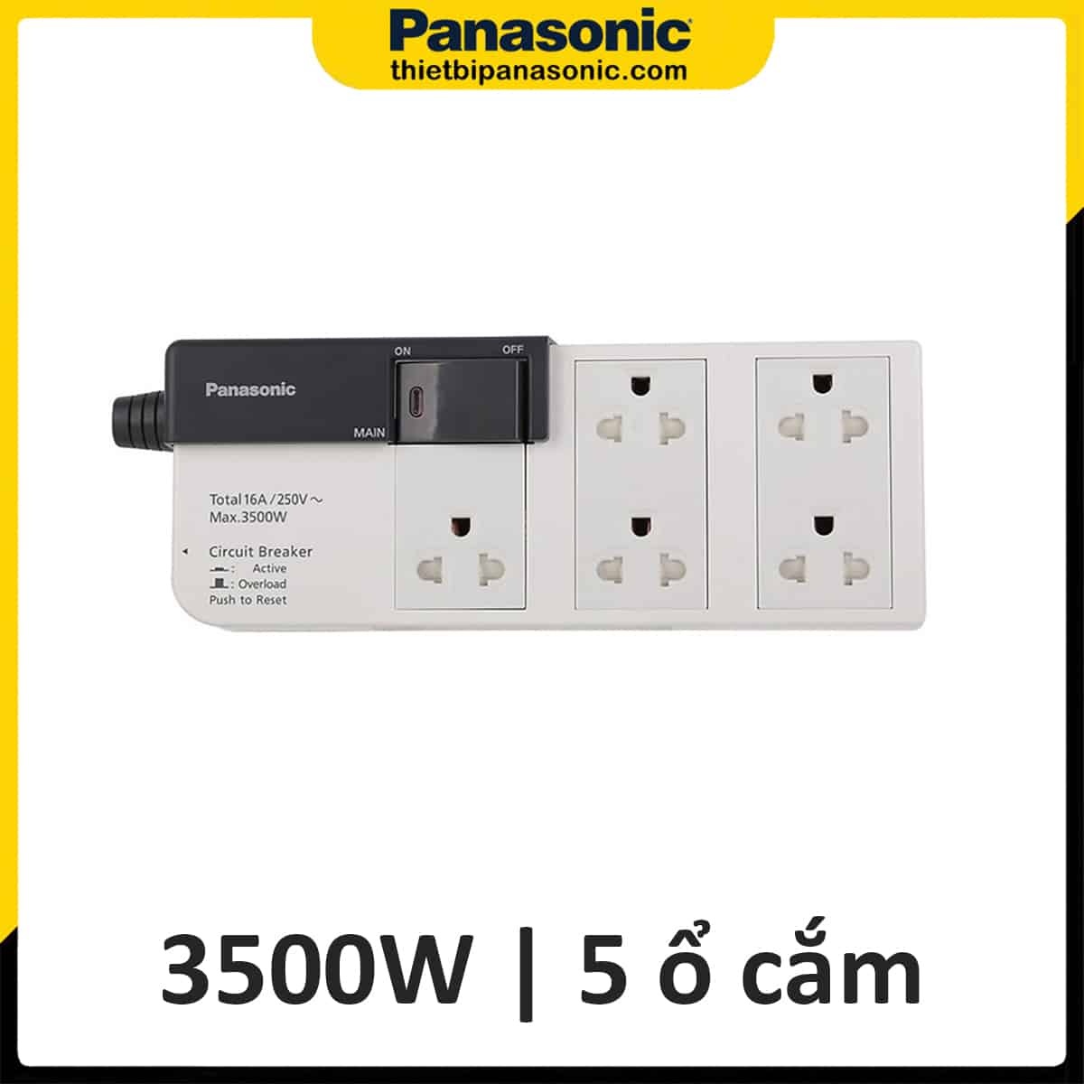 Máy bơm đẩy cao Panasonic 350W GP-350JA-SV5