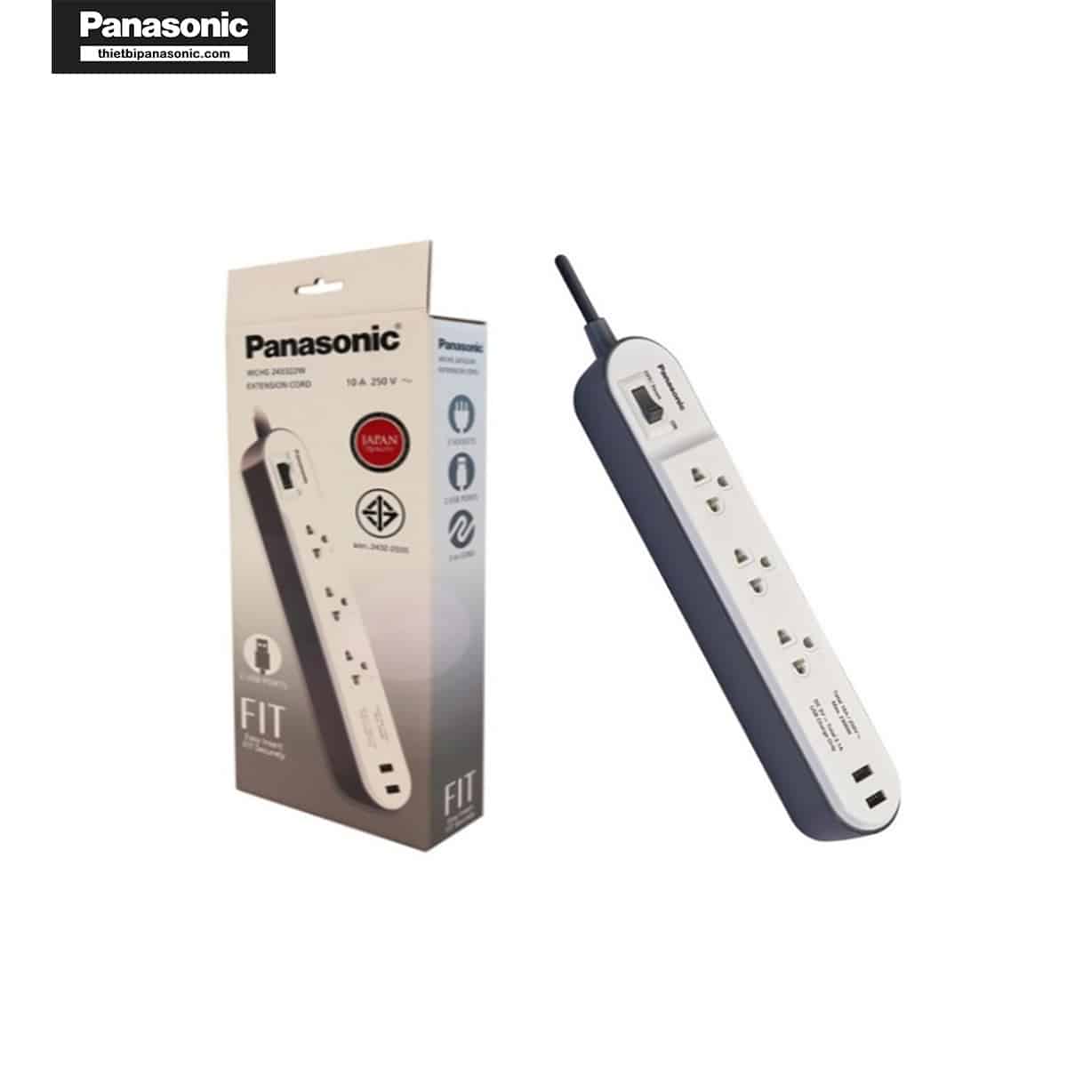 Hộp sản phẩm Ổ cắm Panasonic WCHG243322W-VN