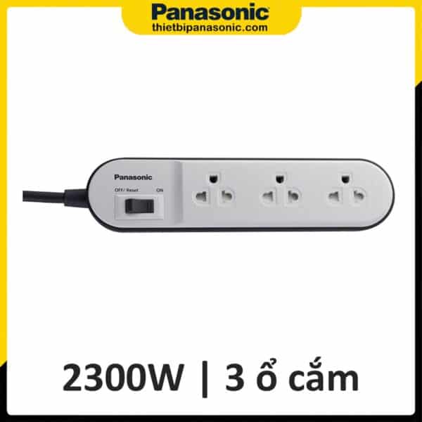Ổ cắm có dây Panasonic WCHG24332W | 2300W, 3 ổ cắm
