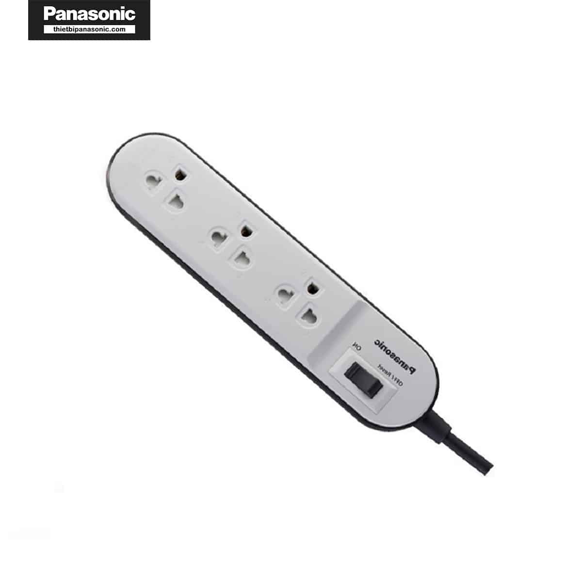 Ổ cắm điện có dây Panasonic WCHG24332W có thiết kế nhỏ gọn hiện đại