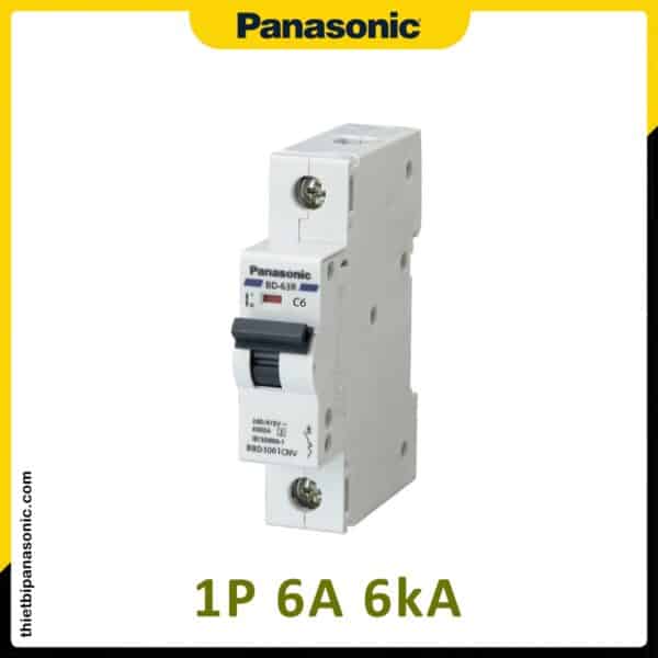 CB Tép BBD1061CNV - MCB 1P 6A 6kA 240VAC