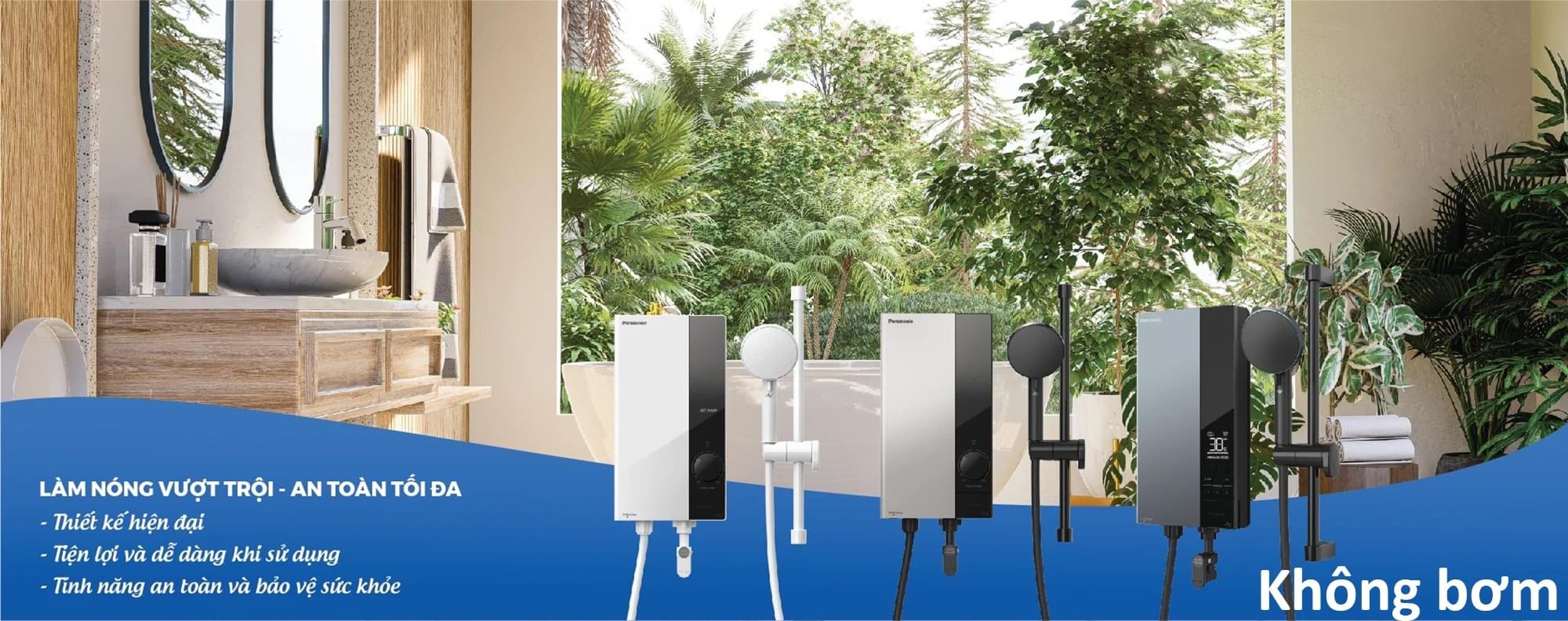 Máy nước nóng Panasonic không bơm