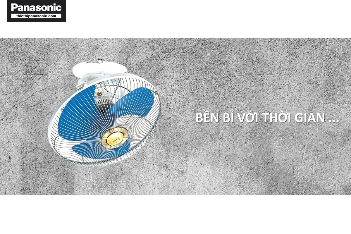 Quạt đảo trần Panasonic F-409QB bền bỉ với thời gian