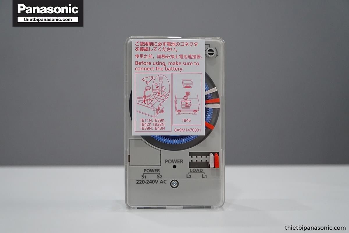 Mua Công tắc đồng hồ Panasonic TB118 giá rẻ, chính hãng tại thietbidiennanoco.vn