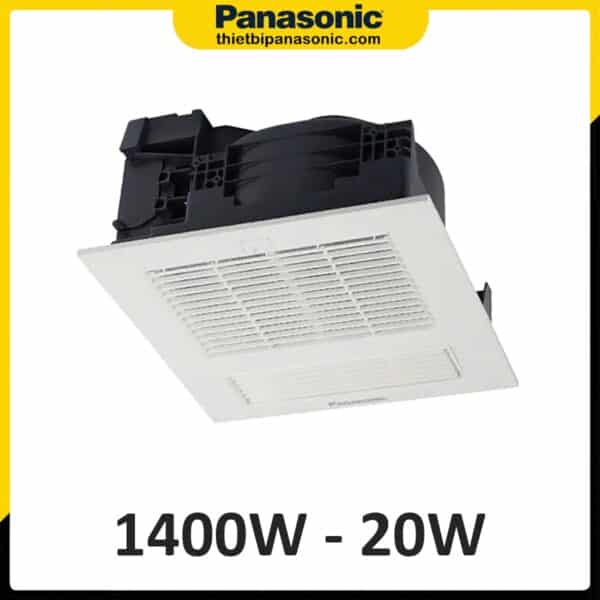 Quạt hút sưởi Panasonic FV-30BY1 1420W có remote