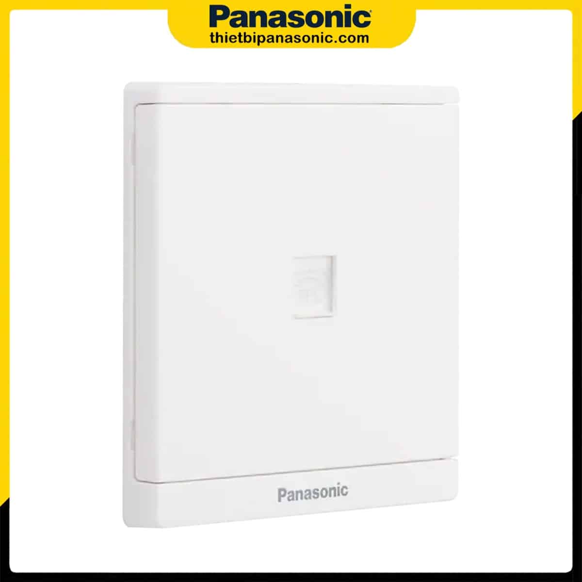 Bộ 1 ổ cắm điện thoại 4 cực Panasonic Moderva WMF403-VN (trắng)