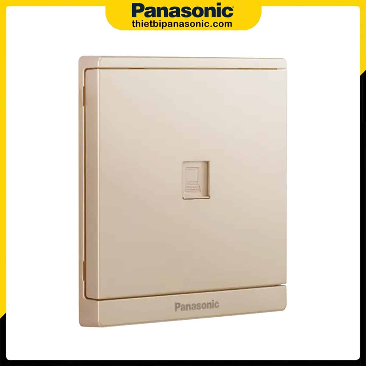 Bộ 1 ổ cắm DATA CAT5E Panasonic Moderva WMF421MYZ-VN (vàng ánh kim)