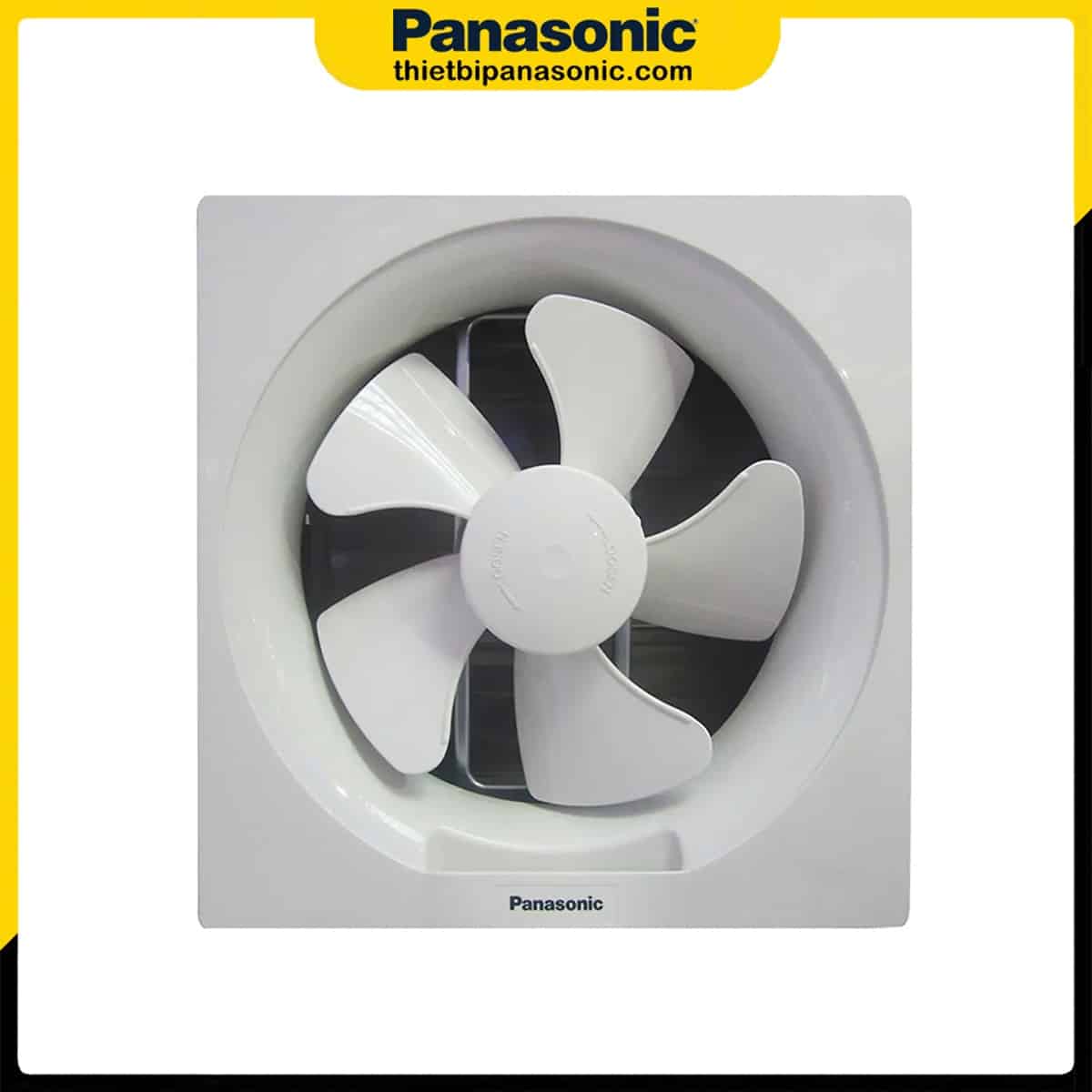 Quạt hút âm tường 1 chiều Panasonic FV-20AU9 25x25cm với thiết kế không có màn che giúp tiết kiệm chi phí
