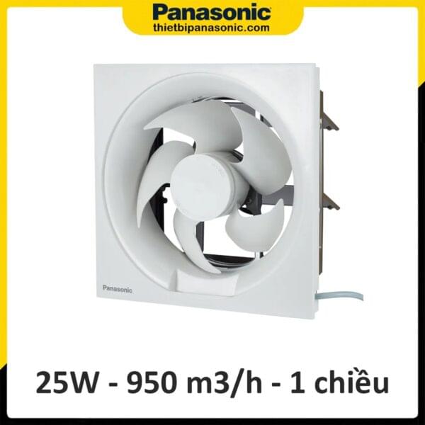 Quạt hút gắn tường Panasonic FV-25AU1 1 chiều không màn che