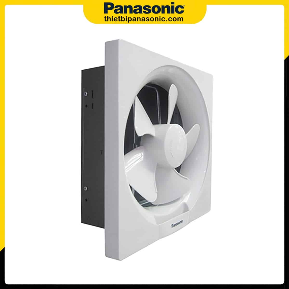 Mặt bên trái của Quạt hút âm tường Panasonic FV-30AU9 1 chiều 35x35cm 31W không có màn che