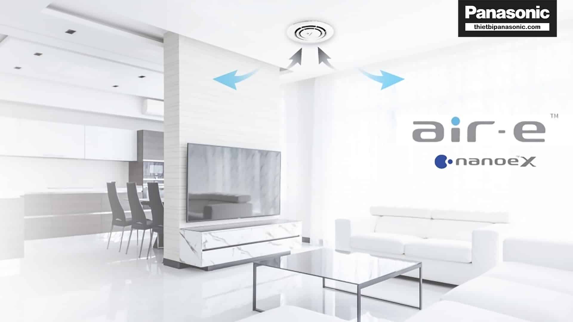 Máy phát ion âm Panasonic FV-15CSD1 hoạt động êm ái với mức tiêu thụ điện thấp