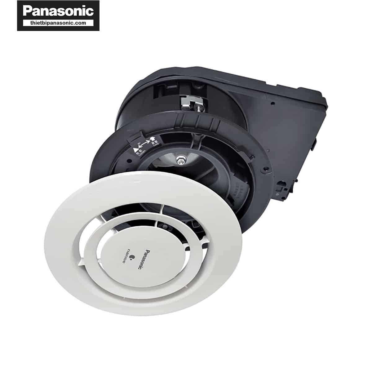 Cấu tạo từng thành phần của Máy phát ion âm Panasonic FV-15CSD1