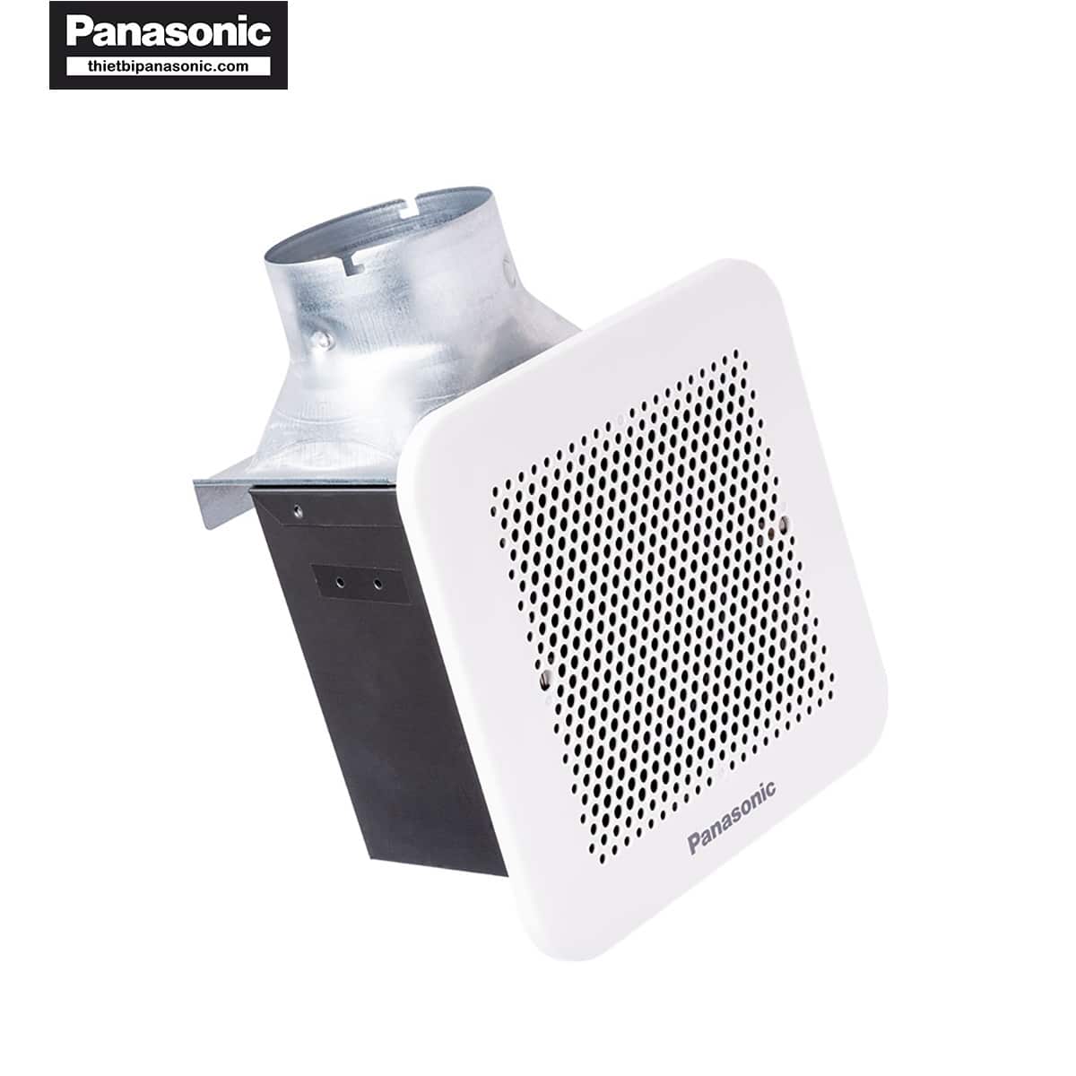 Quạt hút âm trần Panasonic FV-17CU9 7.5W 17.7x17.7cm có thiết kế hiện đại, chất lượng gia công có độ hoàn thiện cao