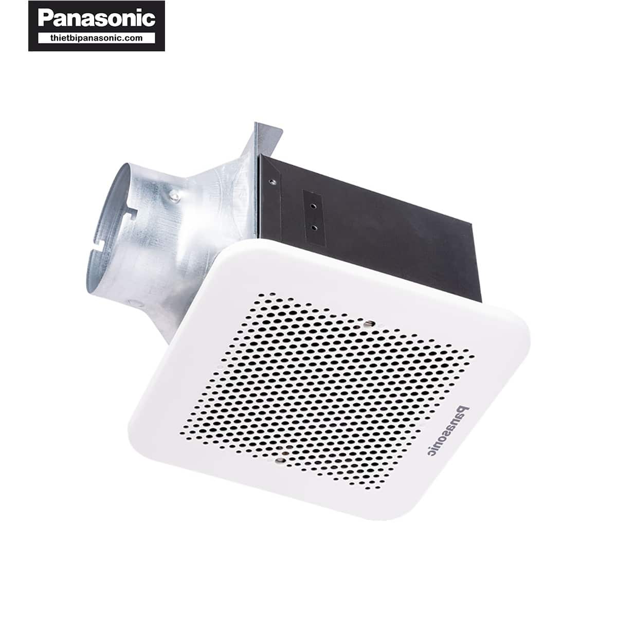 Quạt hút âm trần Panasonic FV-17CU9 7.5W được làm nhựa cao cấp và thép mạ kẽm mang lại chất lượng vượt trội