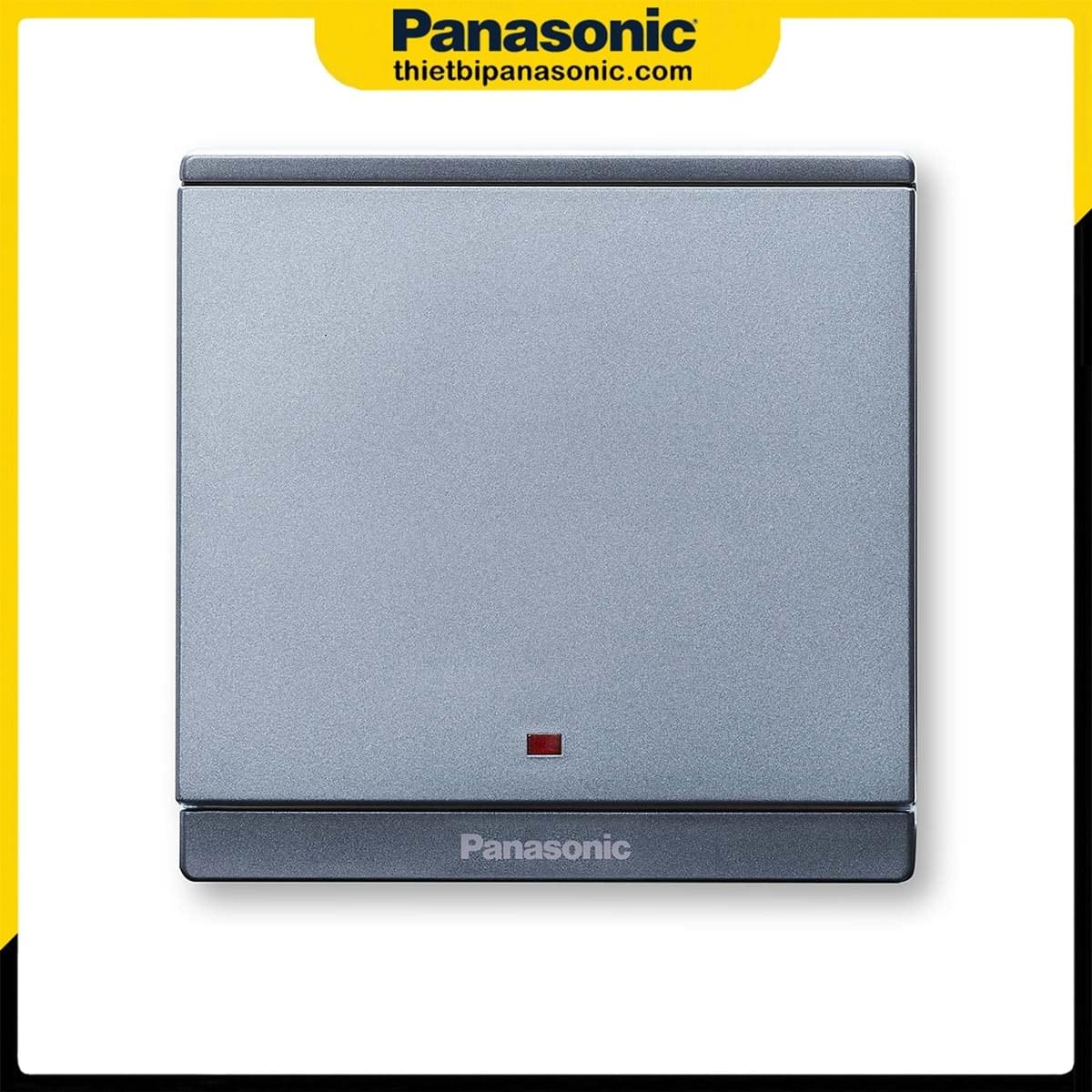 Bộ 1 công tắc 2 tiếp điểm Panasonic Moderva WMFV503307MYH (xám ánh kim)