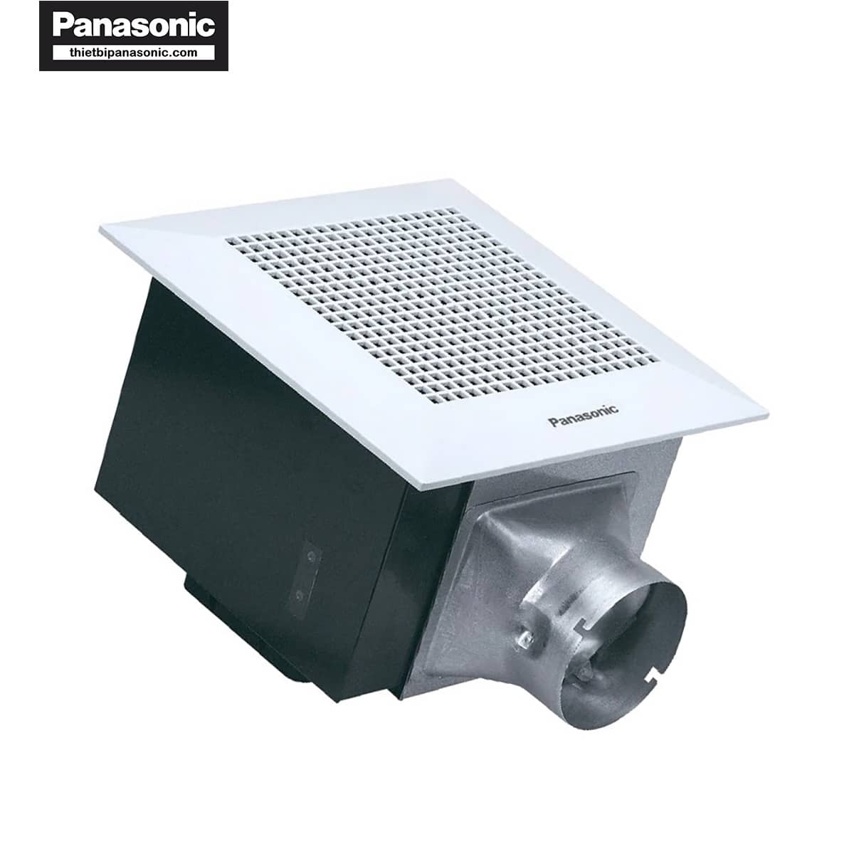 Quạt hút ống nối gió Panasonic FV-38CH8 cho công suất 122W mạnh mẽ cùng độ ồn thấp khi vận hành mang lại trải nghiệm dễ chịu, thoải mái